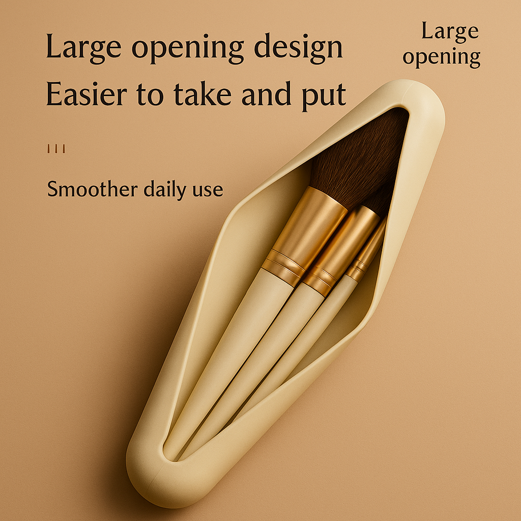 Silicone Makeup Storage Set