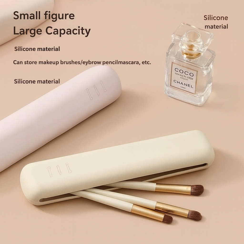Silicone Makeup Storage Set
