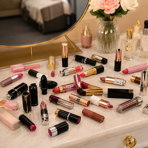 Cosmetic Lipstick Storage Organizer